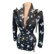 Load image into Gallery viewer, ButtaFly Blazer Dress
