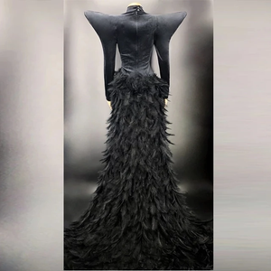 Main Character feather dress (Blk)