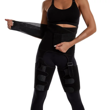 Load image into Gallery viewer, Thigh and Waist Trainer( Black)
