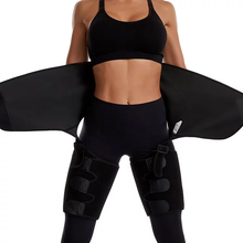 Load image into Gallery viewer, Thigh and Waist Trainer( Black)
