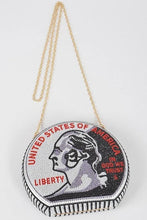 Load image into Gallery viewer, Liberty Coin Clutch
