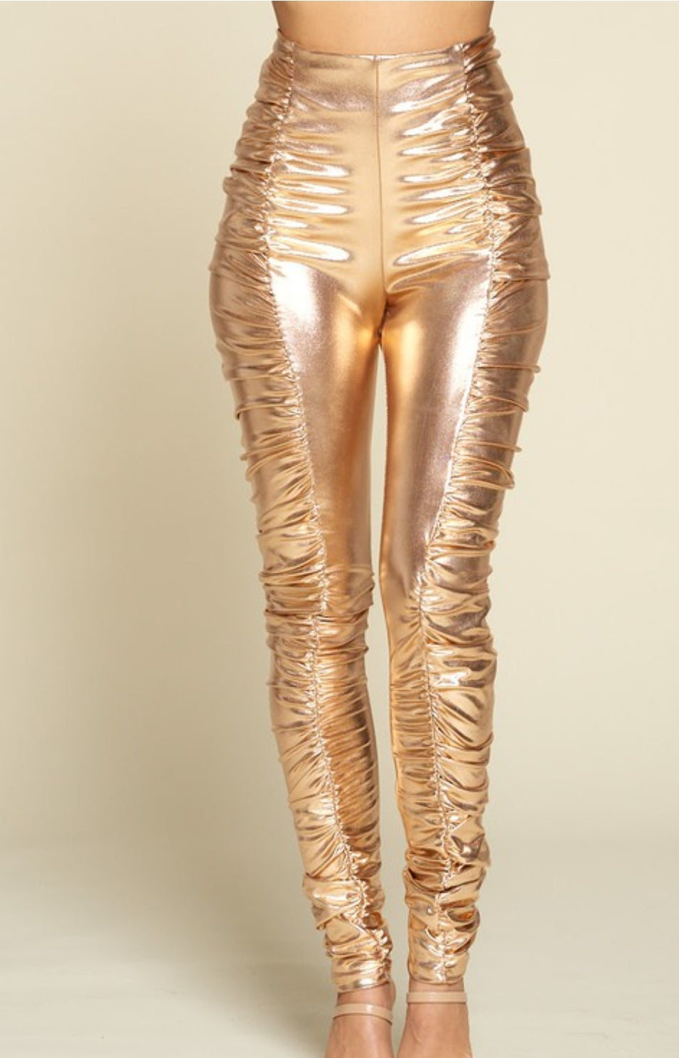 Gold Metallic leggings – Rebel Princess Boutique
